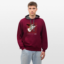 DEEP PEACE - bordeaux/anthracite