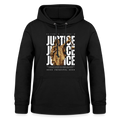 Sweat à capuche Justice - noir