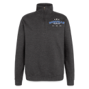 Sweat à zip 1/4 - charbon