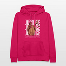 Sweat à capuche Justice - rubis