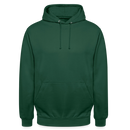 Sweat-shirt à capuche unisexe - vert bouteille