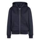 Veste à capuche Premium Femme - bleu marine