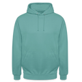 Sweat-shirt à capuche unisexe - turquoise pastel
