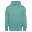 Sweat-shirt à capuche unisexe - turquoise pastel