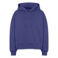 Sweat à capuche bio Nora coupe boxy - crépuscule