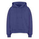 Sweat à capuche bio Nora coupe boxy - crépuscule