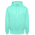Sweat-shirt à capuche unisexe - menthe