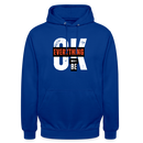 EVERYTHING OKAY - bleu royal