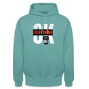 EVERYTHING OKAY - turquoise pastel