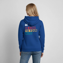 Sweat à capuche  MIND - bleu royal