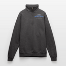 Sweat à zip 1/4 - charbon