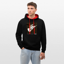 DEEP PEACE - noir/rouge