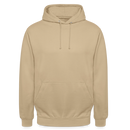 Sweat-shirt à capuche unisexe - beige