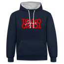 TOYKO JAPAN - bleu marine/gris chiné