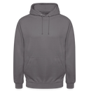 Sweat-shirt à capuche unisexe - gris éléphant